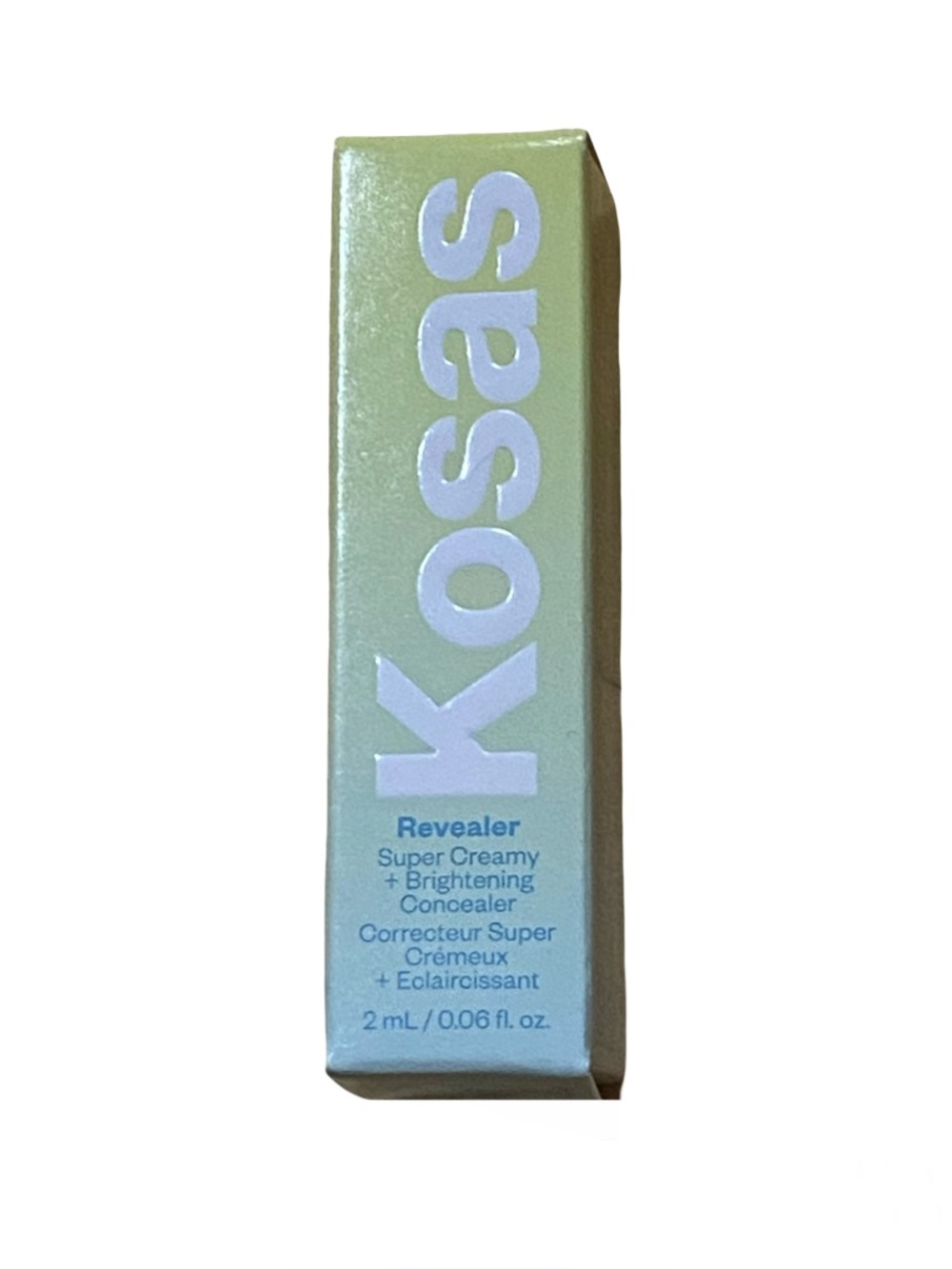 New Kosas Revealer Super Creamy + Brightening Concealer 03W Light in 2 ml